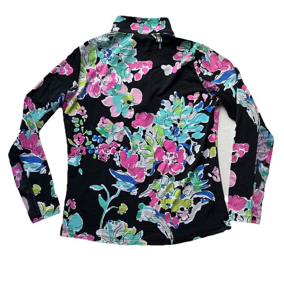 IBKUL Womens 1/4 Zip Mock Neck Athletic Shirt Stretch Pickleball Tennis Golf S - Picture 3 of 11